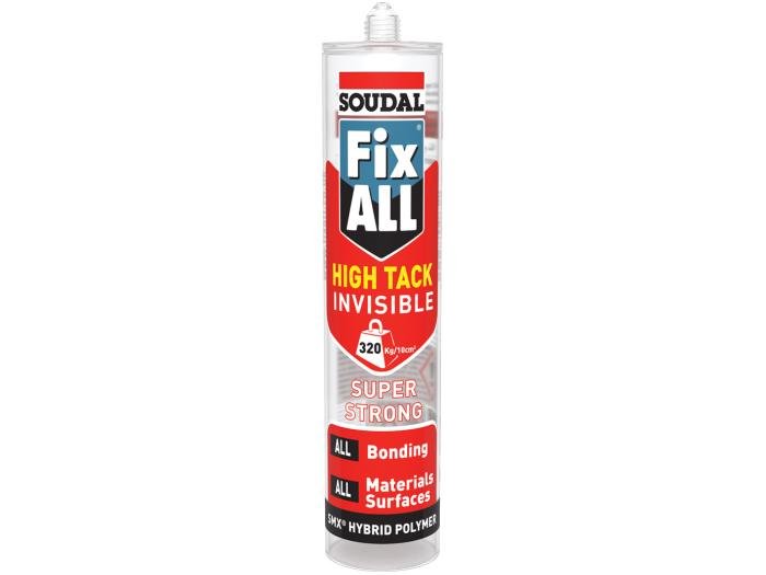 Clear Soudal Fix All High Invisible 290ml