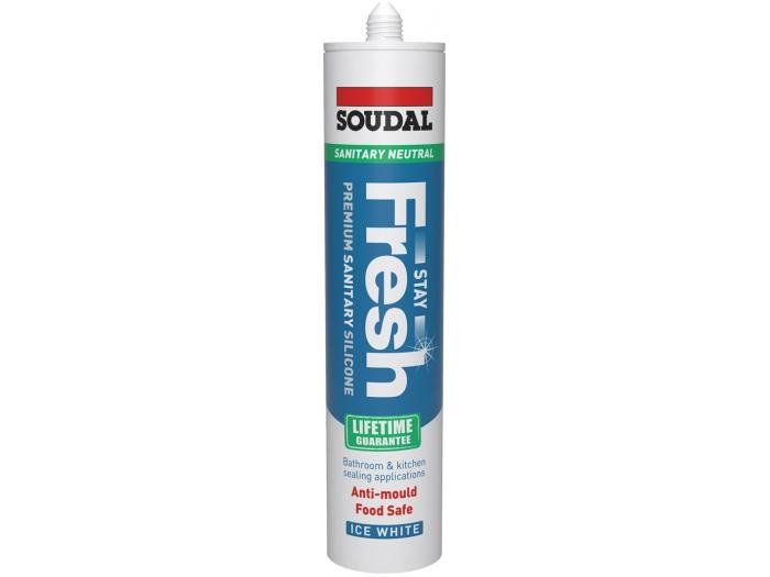300ml Ice White Soudal Stay Fresh Ultimate Anti Mould