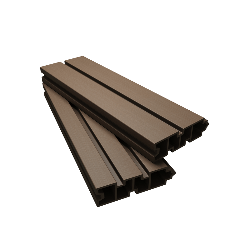 Wood Composite Fence Board 45x157x1830mm Walnut