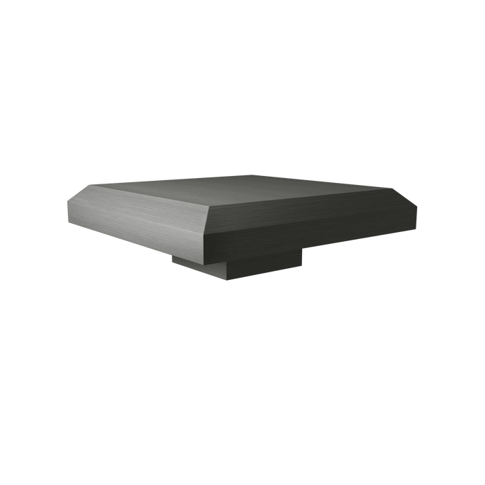 Fsv Graphite Posts Composite Fence Post Cap - Graphite — Trade Superstore Online