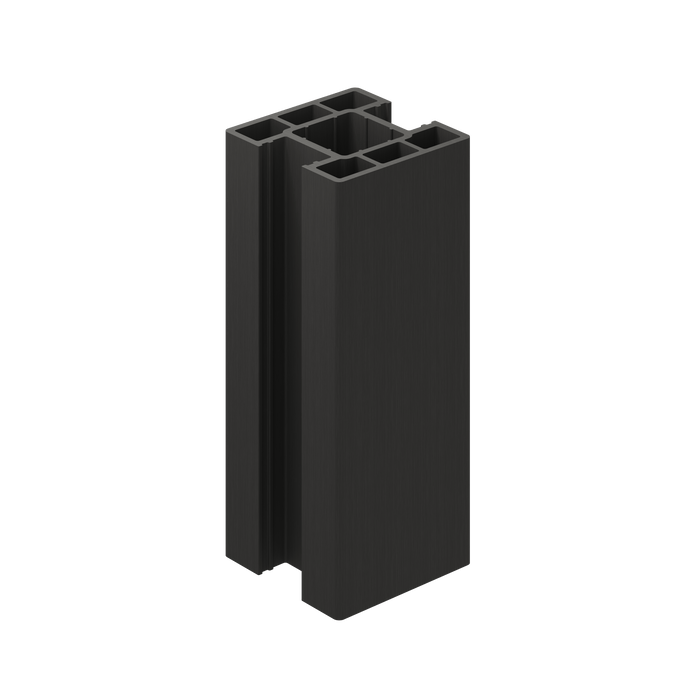 Composite Inter Fence Post (1.94m) - Charcoal