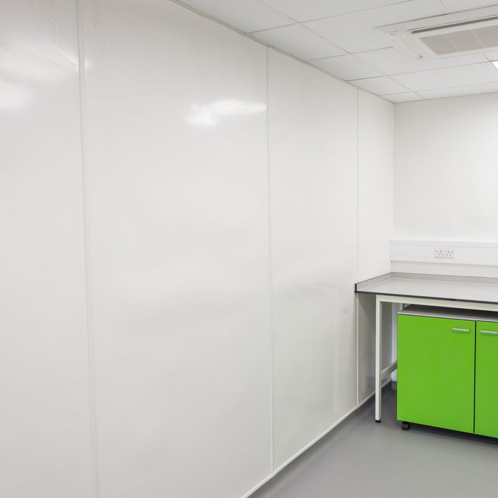 Hygienic Wall Cladding in White