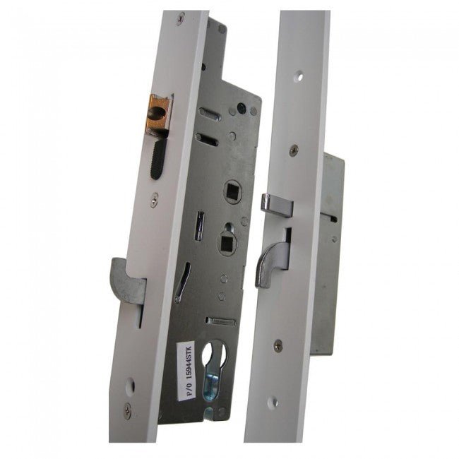 Fullex XL 3 Hook 2 Pins 35mm Backset Multi Point Door Lock with Serrations - Dual Spindle
