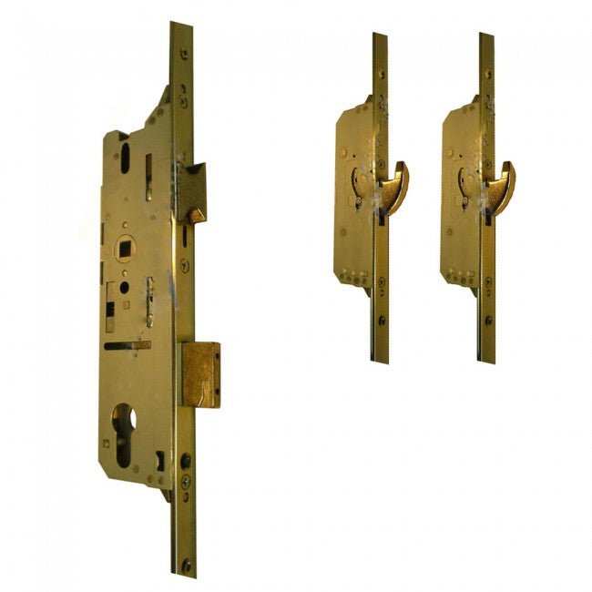 Fuhr 2 Hook 2 Roller 35mm Backset Multi Point Door Lock - Split Spindle