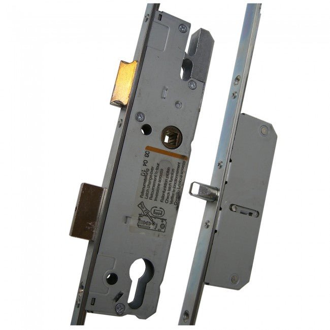 KFV 2 Pin 35mm Backset Multi Point Door Lock with Serrations - Single Spindle