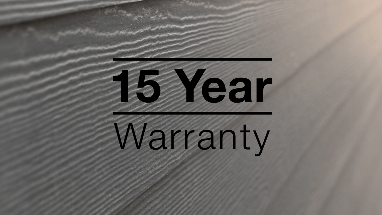 hardie plank 15 year guarantee