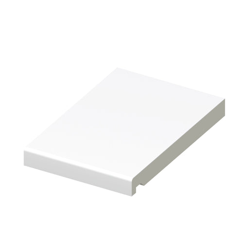 white fascia board