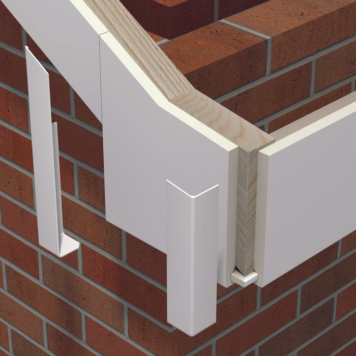 Double Ogee Fascia Joint Trim - 350mm