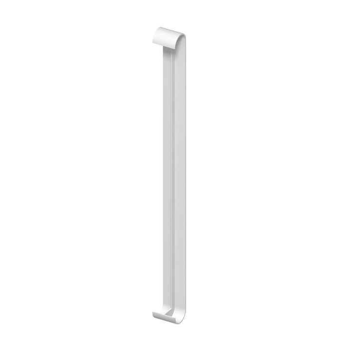 White Double Bullnose Joint Trim - 500mm