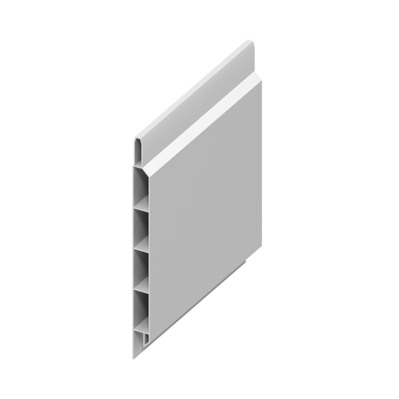 100mm White Hollow Soffit Board