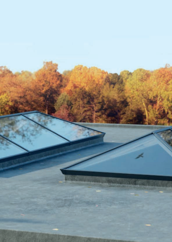 Infinity Aluminium Roof Lantern – Black, White or Grey - Style 2