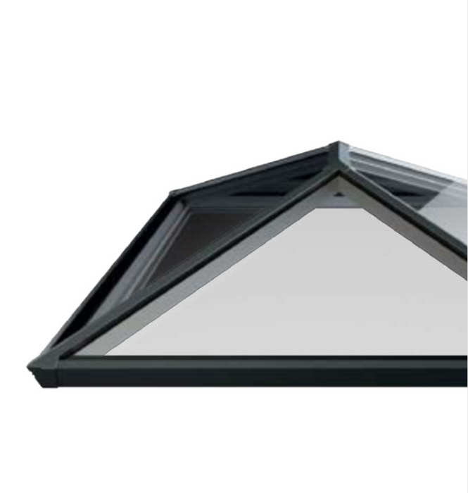 Infinity Aluminium Roof Lantern – Black, White or Grey - Style 1