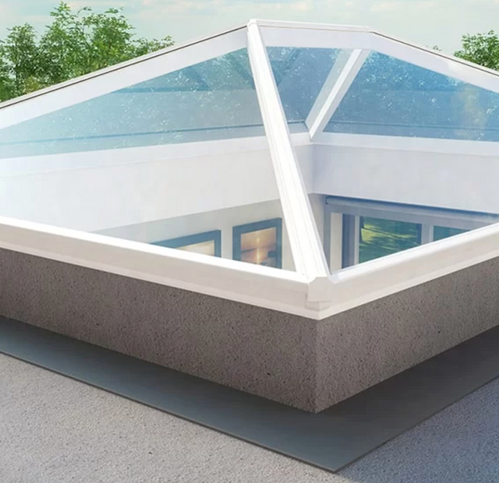 Infinity Aluminium Roof Lantern – Black, White or Grey - Style 1