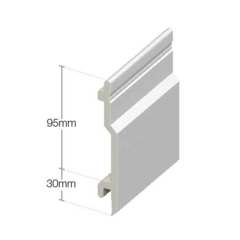 Open-V Cladding Vertical Cladding 100mm (5m Length)