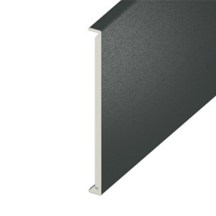 Anthracite Grey Double Edged Fascia Board - 450mm (5m length)