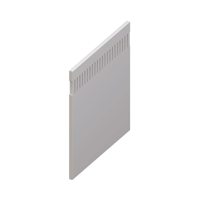 single vented soffit board