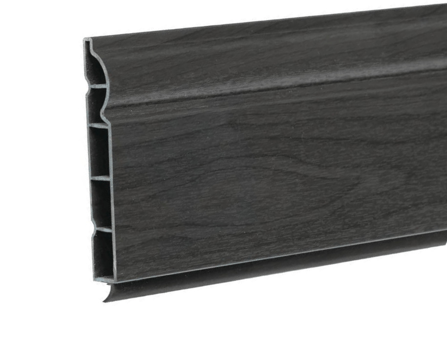 150mm Anthracite Grey Roomline Ogee Skirting Board