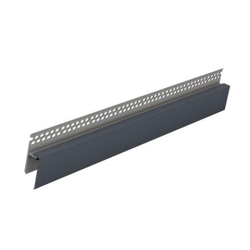 Vox Solid Stone Brick 2 Part Vent Top Edge Trim Dark 3000mm