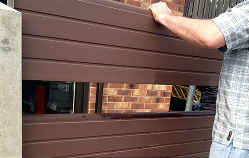 Walnut Eco Fencing Panel