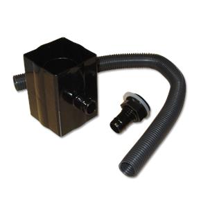 Square/Round Downpipe Rainwater Diverter (Black)