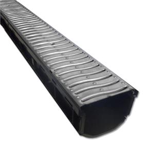 110mm Drainage Channel Galvanised Grate