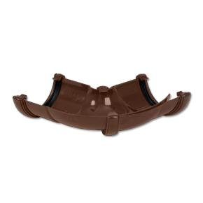 Half-Round Gutter Angle Adjust 50-156 Deg (Brown)