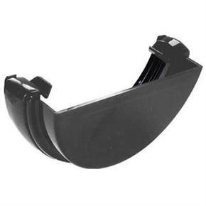 Half-Round Gutter Stop End Ext (Anthracite)