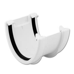 Hi-Cap Gutter Union Bracket (White)