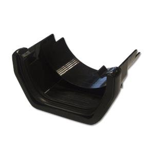 Square/Cast Iron Round Gutter Adptr (Black)