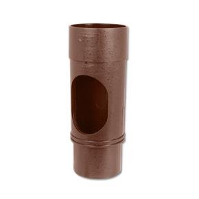 Round Downpipe Access Pipe (Brown)
