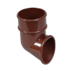 Round Downpipe Shoe (Brown)