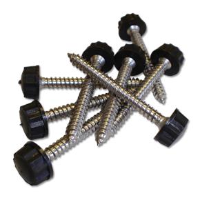 Fixing Screws 50mm Pack of 10 (Cast Iron Effect)