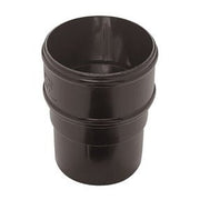Black Round 68mm Pipe Socket 