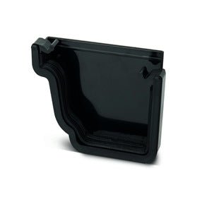 Black Klassic Ogee External Stop End L/H