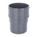 Anthracite Grey Round 68mm Pipe Socket
