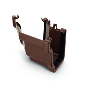 Brown Klassic Ogee To Square Adaptor R/H