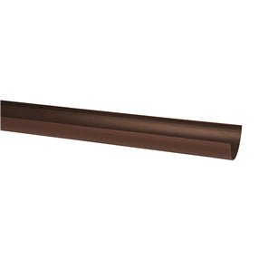 Brown Half Round Gutter 2m
