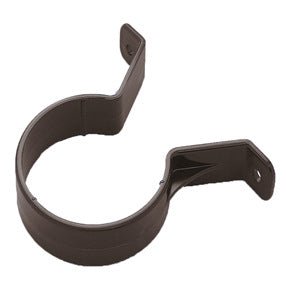 Black 68mm Round Downpipe Clip