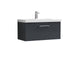 800mm Wall Hung 1 Drawer Vanity & Basin 3