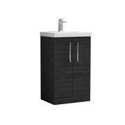 500mm Floor Standing 2 Door Vanity & Basin 1