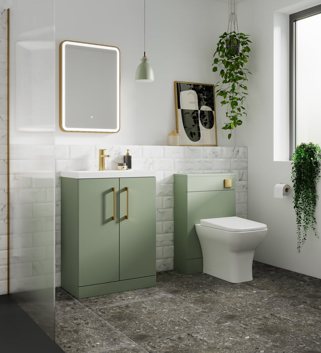 800mm Floor Standing 2 Door Vanity & Basin 3