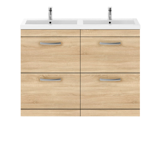 1200mm Floor Standing Cabinet With Double Basin