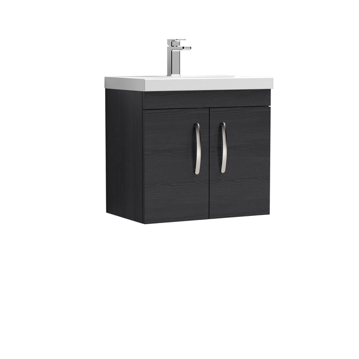 600mm Wall Hung Cabinet With Basin 3