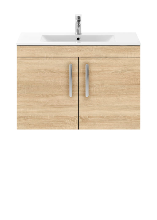 800mm Wall Hung Cabinet With Basin 2