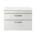 800mm Wall Hung Cabinet With Sparkling White Worktop
