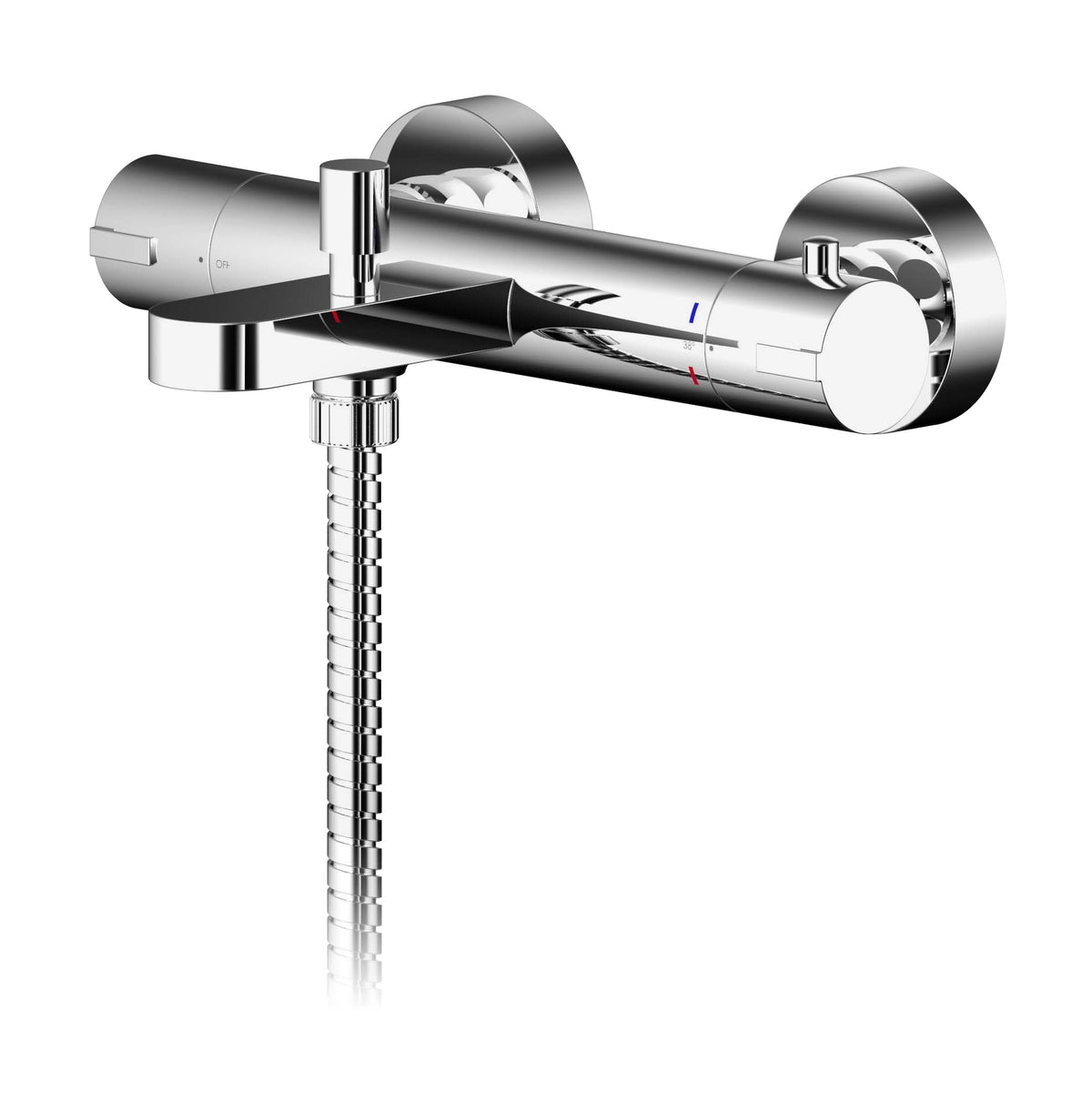 Wall Mounted Thermostatic Bath Shower Mixer — Trade Superstore Online