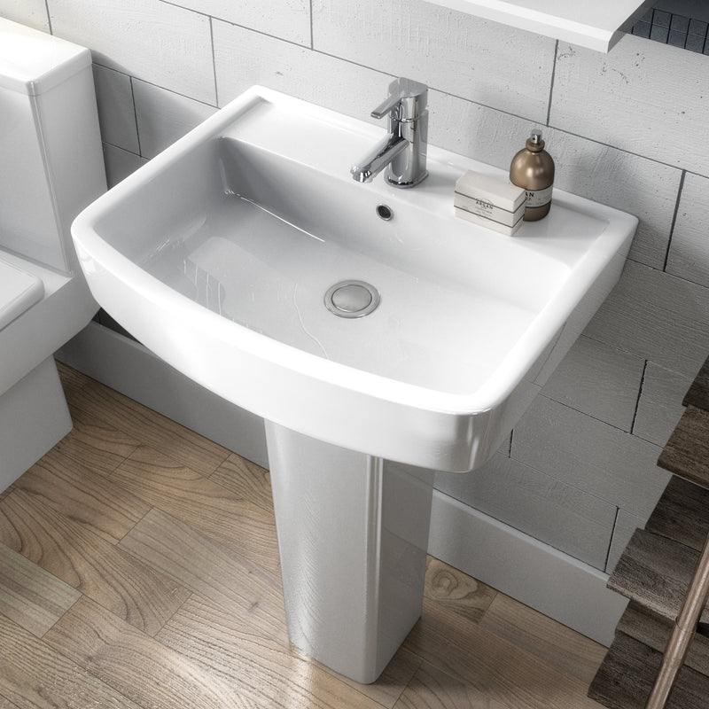 520mm Basin & Semi Pedestal