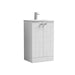 500mm Floor Standing 2-Door Vanity Unit & Basin 4