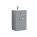 500mm Floor Standing 2-Door/Drawer Vanity Unit & Basin 2