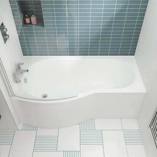 1700mm Left Hand B-Shaped Bath